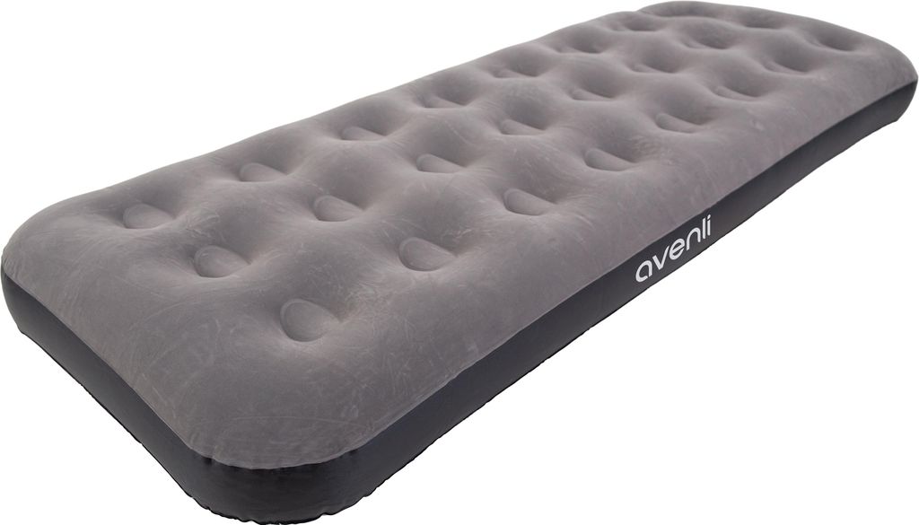 Avenli Luftmatratze Camping CloudCoil grau 191x73x22cm Produktbild 