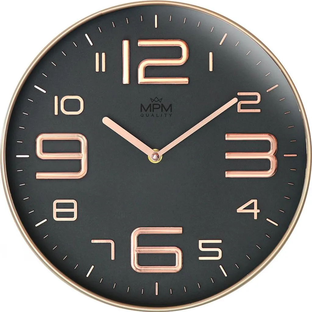 Horloge murale MPM Eterno 4274.23 idéale pour salon et bureau
