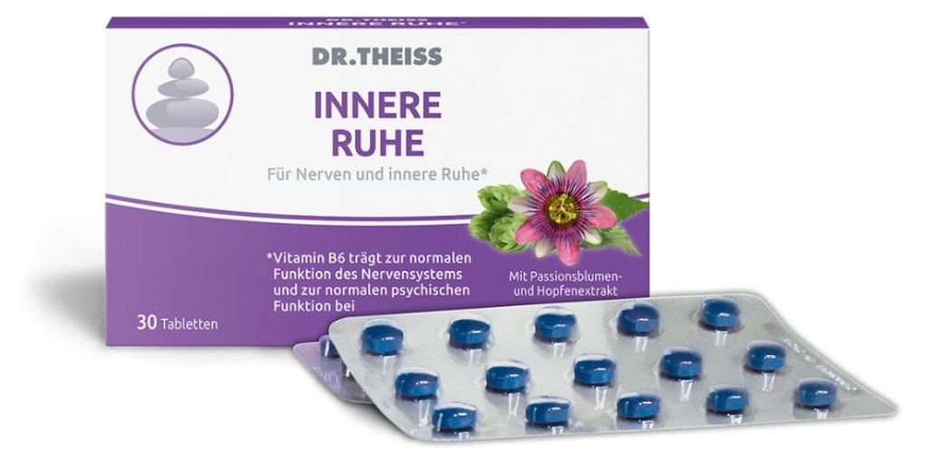 Dr.Theiss Innere Ruhe Tabletten 30 St Produktbild 