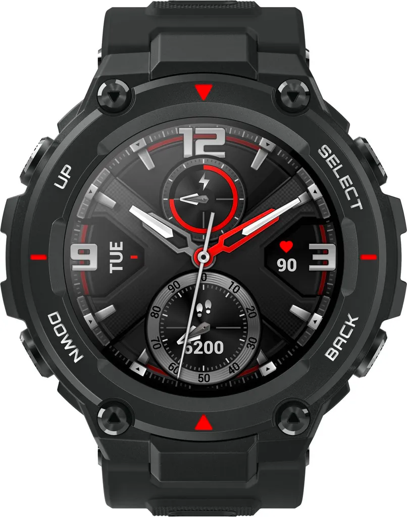 Montre Connectée Sportive Amazfit T-Rex Rock avec GPS et Cardiofréquence