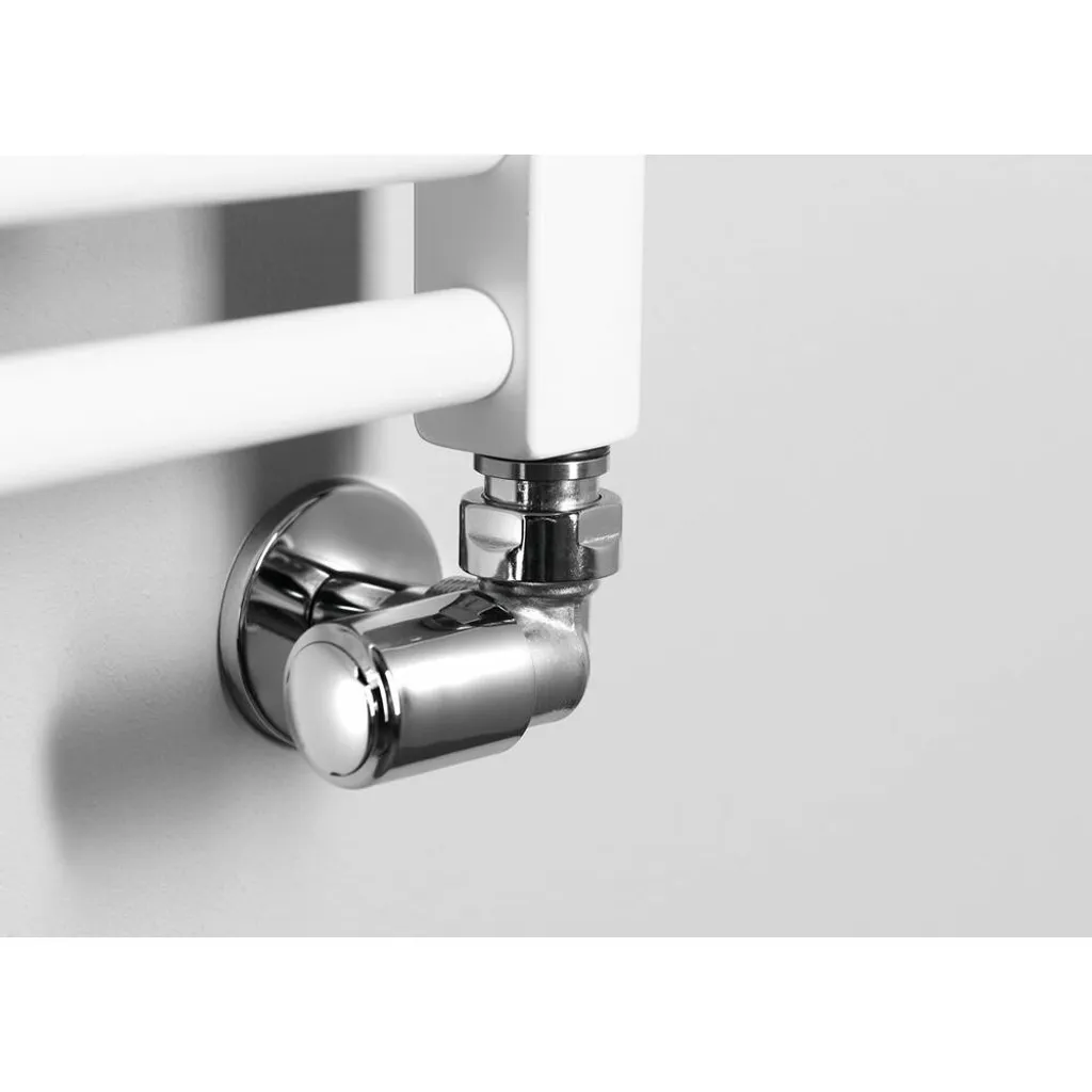 Raccordement radiateur angle droit Aqualine First chromé brillant - 4