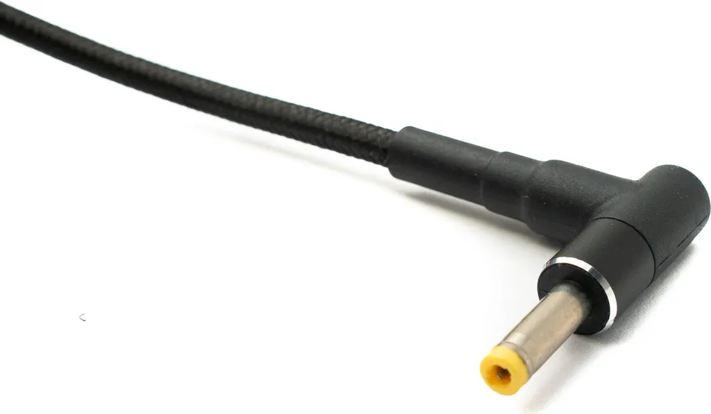 Cavo SYSTEM-S DC 4.0x1.7mm a USB-C | 20V 15cm Nylon Intrecciato - 4