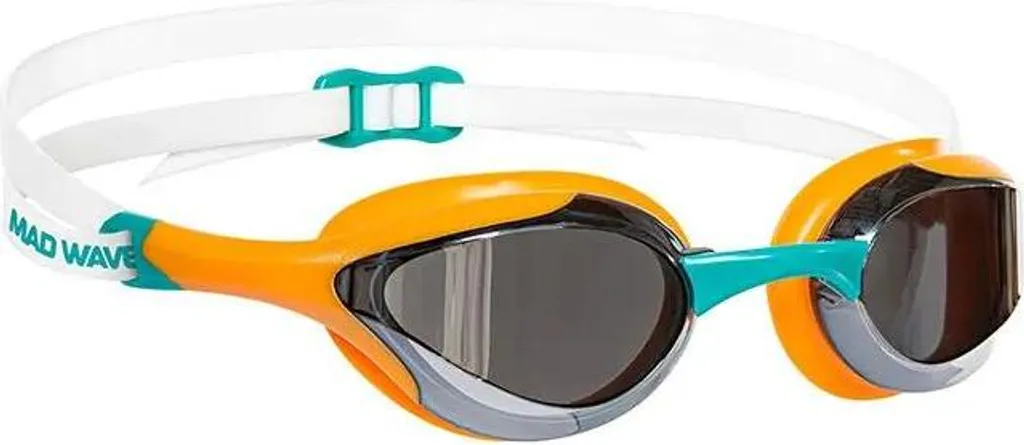 Madwave Alien Mirror Lunettes de natation miroir orange - Taille unique