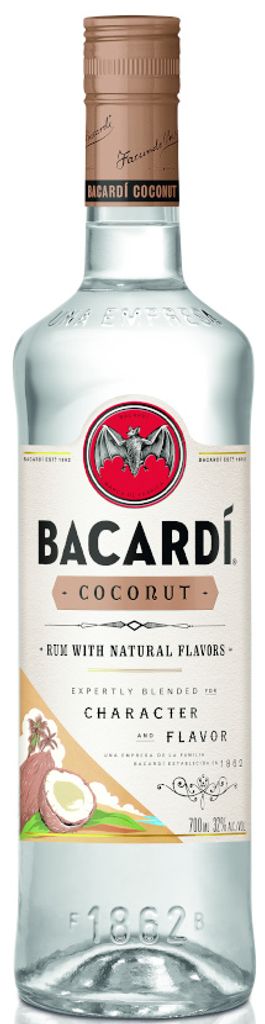 Bacardi Coconut Rum with Natural | 32 Flavors