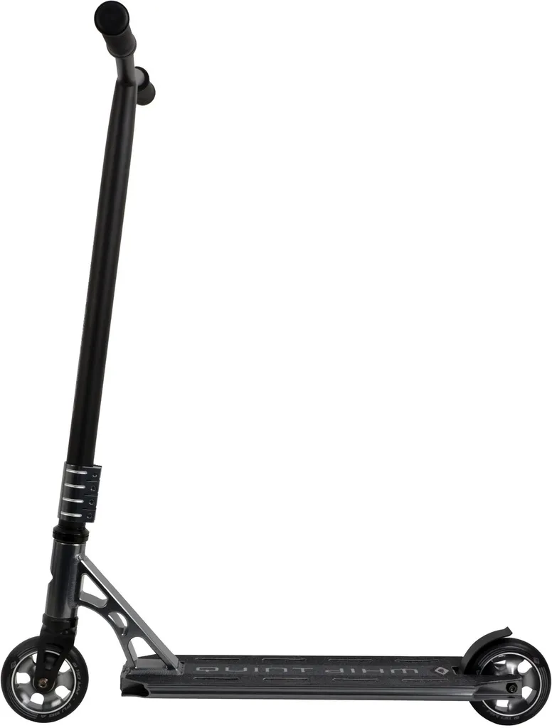 Fini les bruits de vibration : trottinette QUINT WHIP anthracite solide
