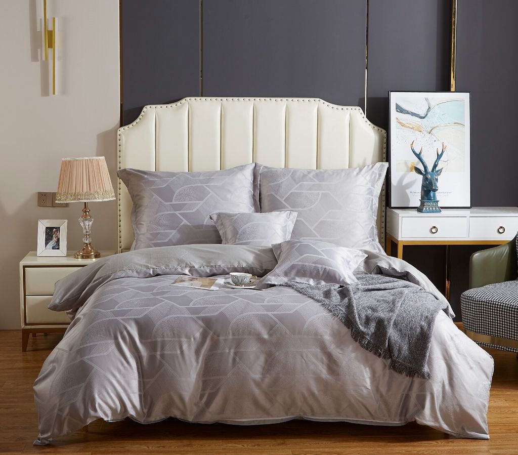 Bettwäsche 160X200, Baumwolle, Satin-Bettwäsche, Kissenbezüge 70X80, Kissenbezüge 40X40