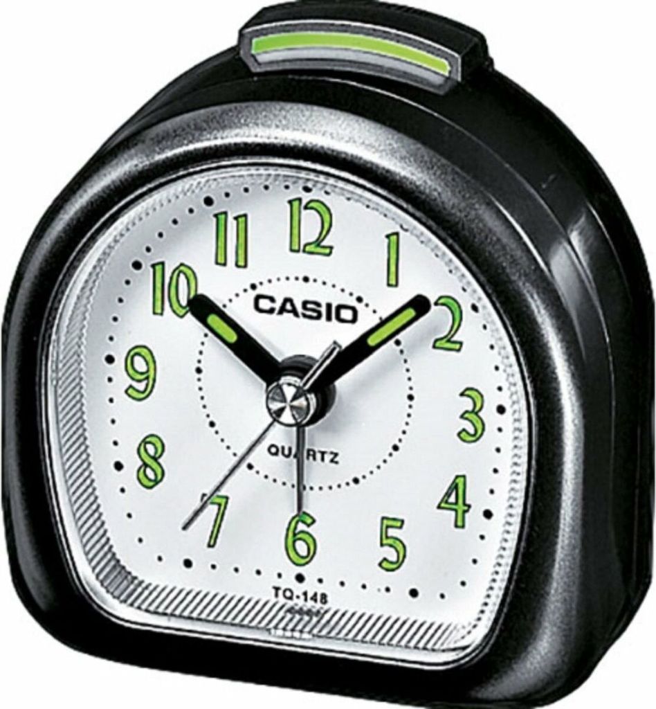 Casio Wecker analog Wake up Timer TQ-148-1EF schwarz Produktbild 