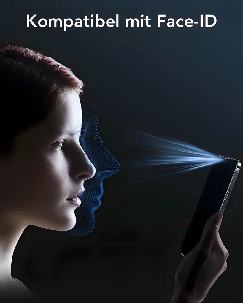 Pellicola in Vetro Temperato 3D Trasparente per iPhone 12 Pro (6.1