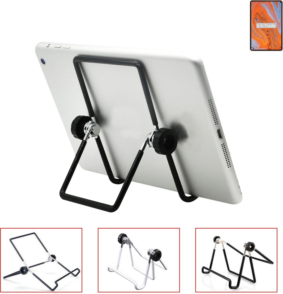 K-S-Trade Tablet-Ständer Tablet-Halterung Tablet-Aufsteller kompatibel mit Huawei MatePad Pro 5G faltbarer Tischständer Tablet Halterung