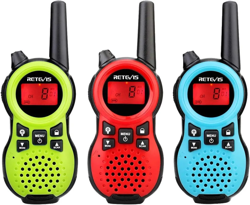 Talkie-walkie Enfant Rechargeable Jouet Educatif pour Camping Famille