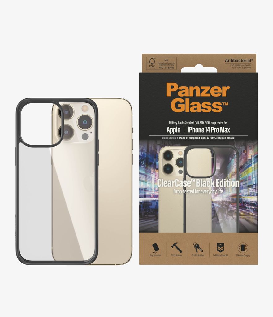 PanzerGlass ® ClearCase Transparent iPhone 14 Pro Max, Obrázek produktu 