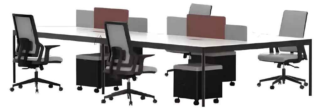 Moderner Großer Arbeitstisch Büromöbel Laptoptisch Büroarbeitsfläche