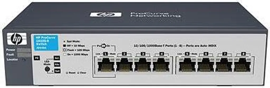 Switch Gigabit HP J9449A 1810G-8 | Performance Silencieuse 8 Ports
