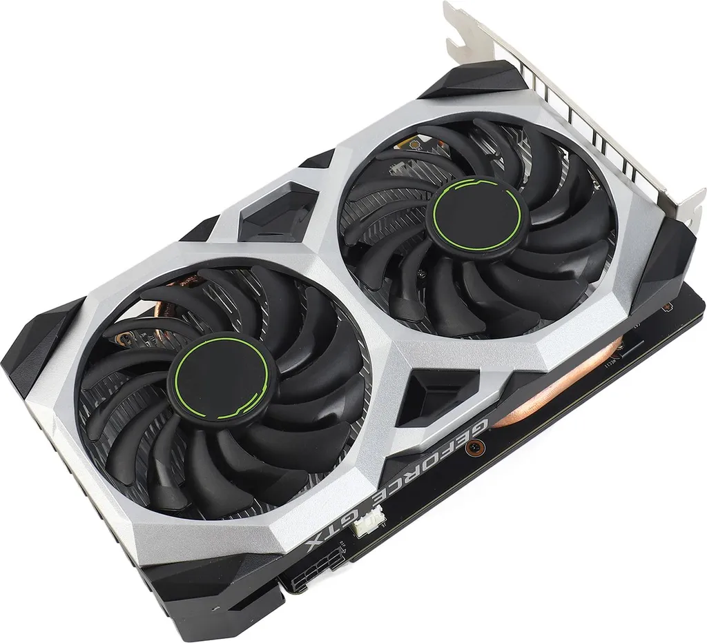 Carte graphique de jeu PC 6GB GDDR6 Interface 192 Bit PCI-E 3.0 Noir