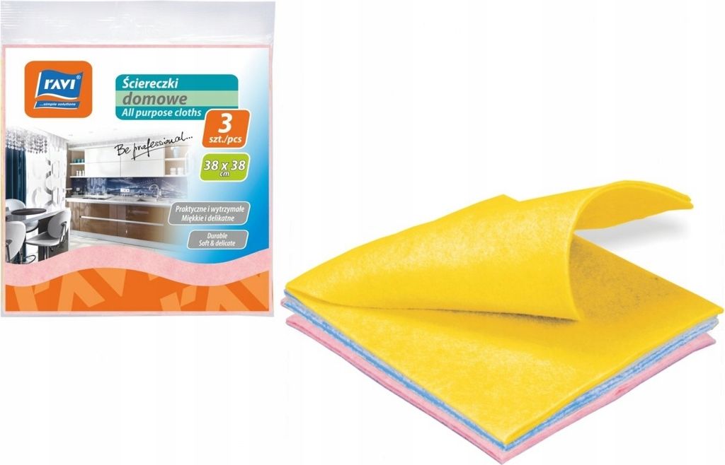 Víceúčelové utěrky na prach Eko x3 Obrázek produktu 