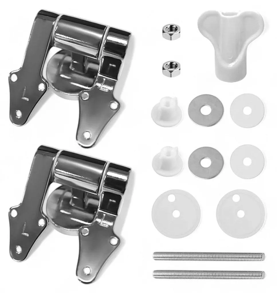 Fixation de remplacement pour siège WC frein de chute, pack de 2 - 3