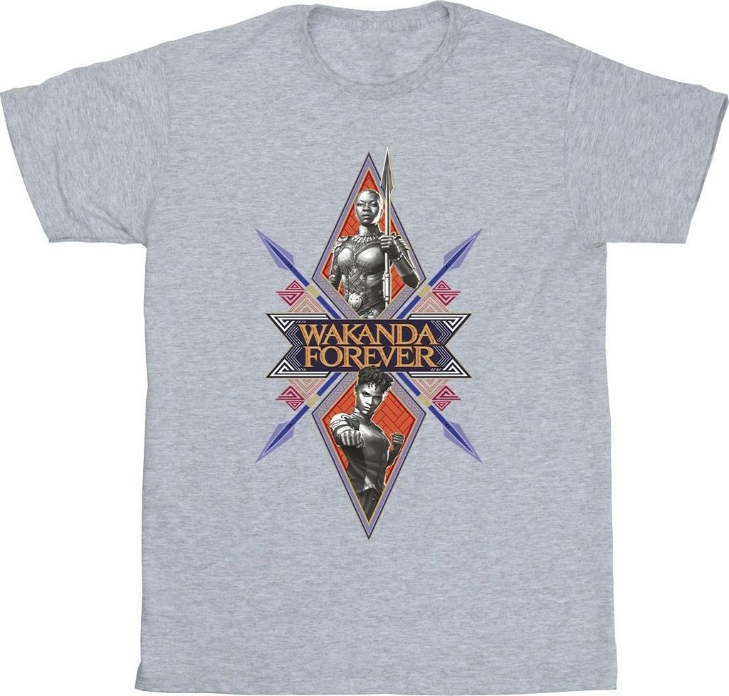 Marvel - "Wakanda Forever" T-Shirt für Herren BI43680 (M) (Grau)