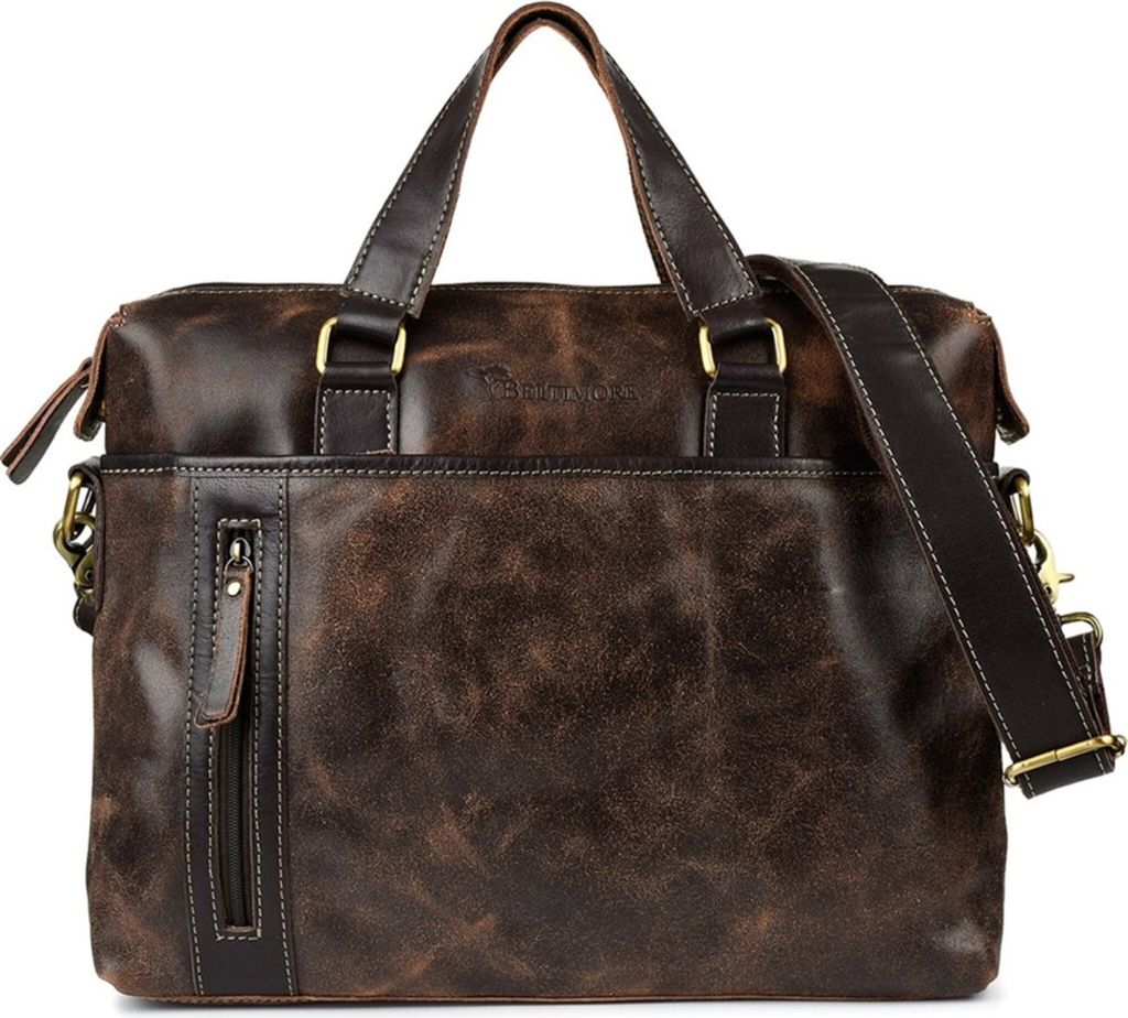 Beltimore Herren-Umhängetasche aus Leder, groß