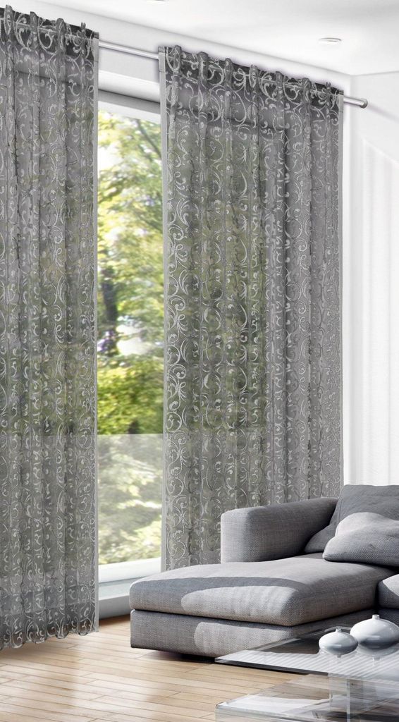 Fertigschal verdeckte Schlaufen -  Größe (HxB) 245x140cm  Produktbild 