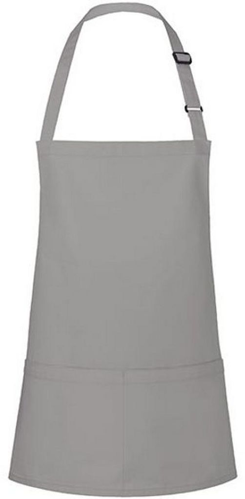 Karlowsky - Latzschürze, Tasche LT6115 (Einheitsgröße) (Basalt)