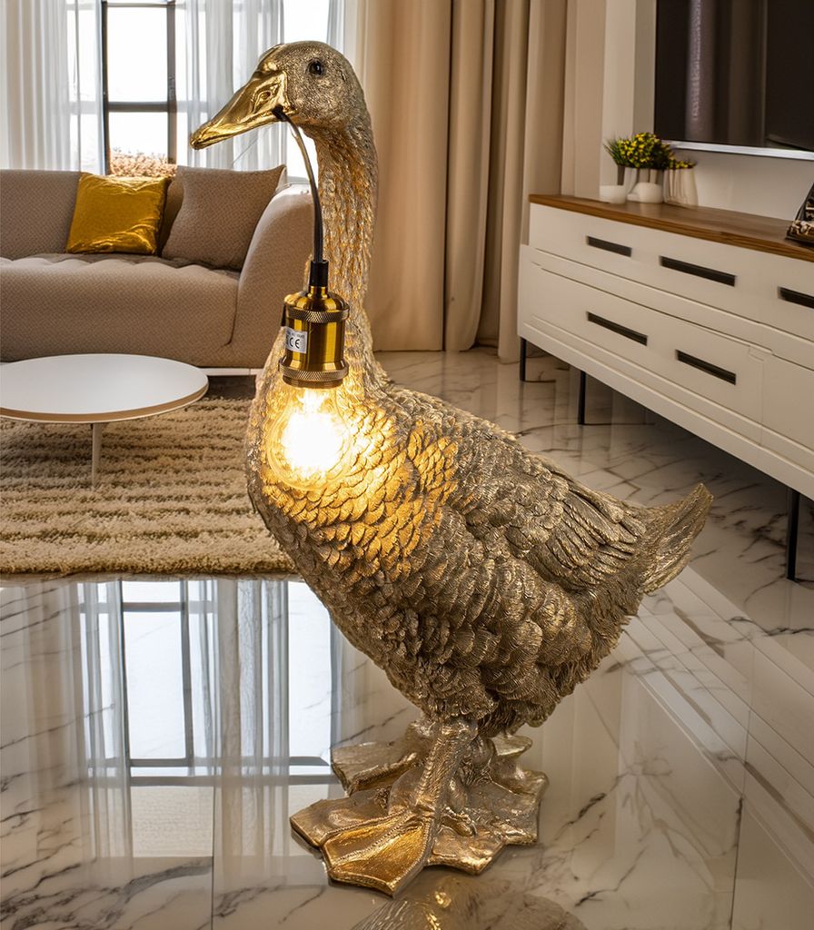 Formano Gans Lampe 60 cm Tisch & Stehlampe  E27 40W Produktbild 