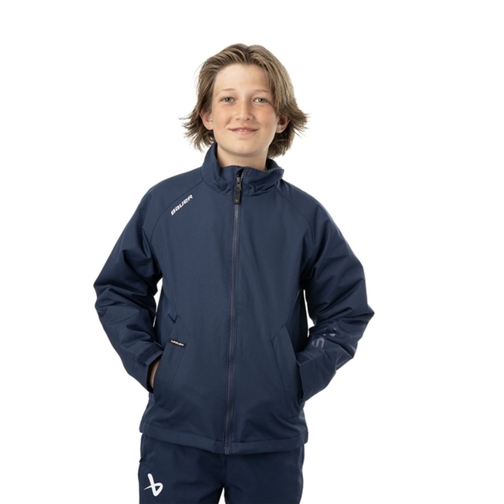BAUER TEAM MIDWEIGHT Jacke - Junior -S24, Größe:YXS, Farbe:Navy