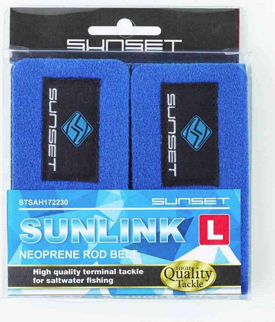 Sunset Sunlink Angelrutenbänder Blau Blau One Size
