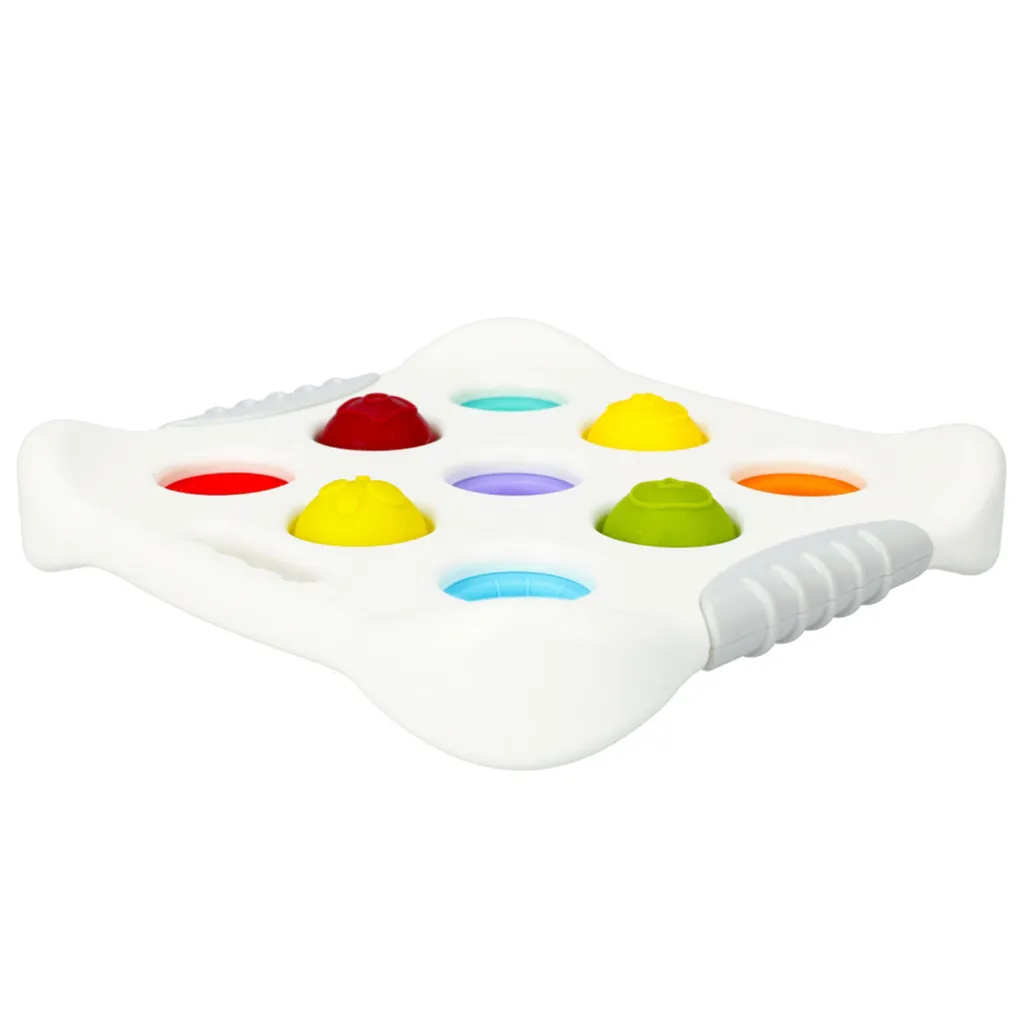 Tableau de Bord Sensoriel BAM BAM avec 3 Balles de Texture Variées