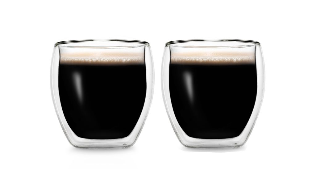 Creano dvojstenné poháre na espresso, sada 2 ks, 100 ml, Obrázok produktu 