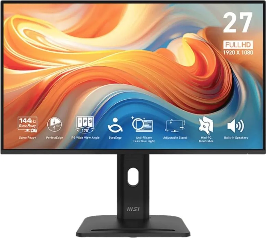 MSI PRO MP275PGDE E14, LED-Monitor, (FullHD, IPS, HDMI, DP, VGA