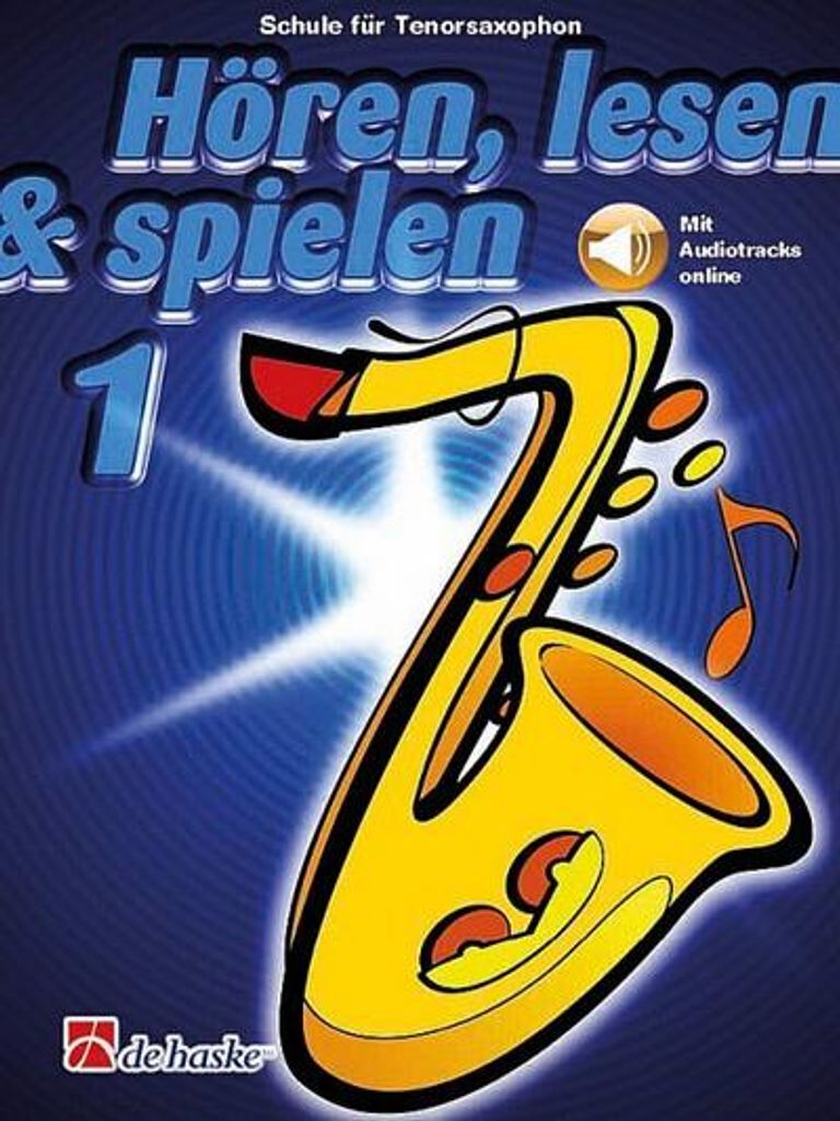 Hören, lesen & spielen, Tenorsaxophon. Bd.1 Produktbild 