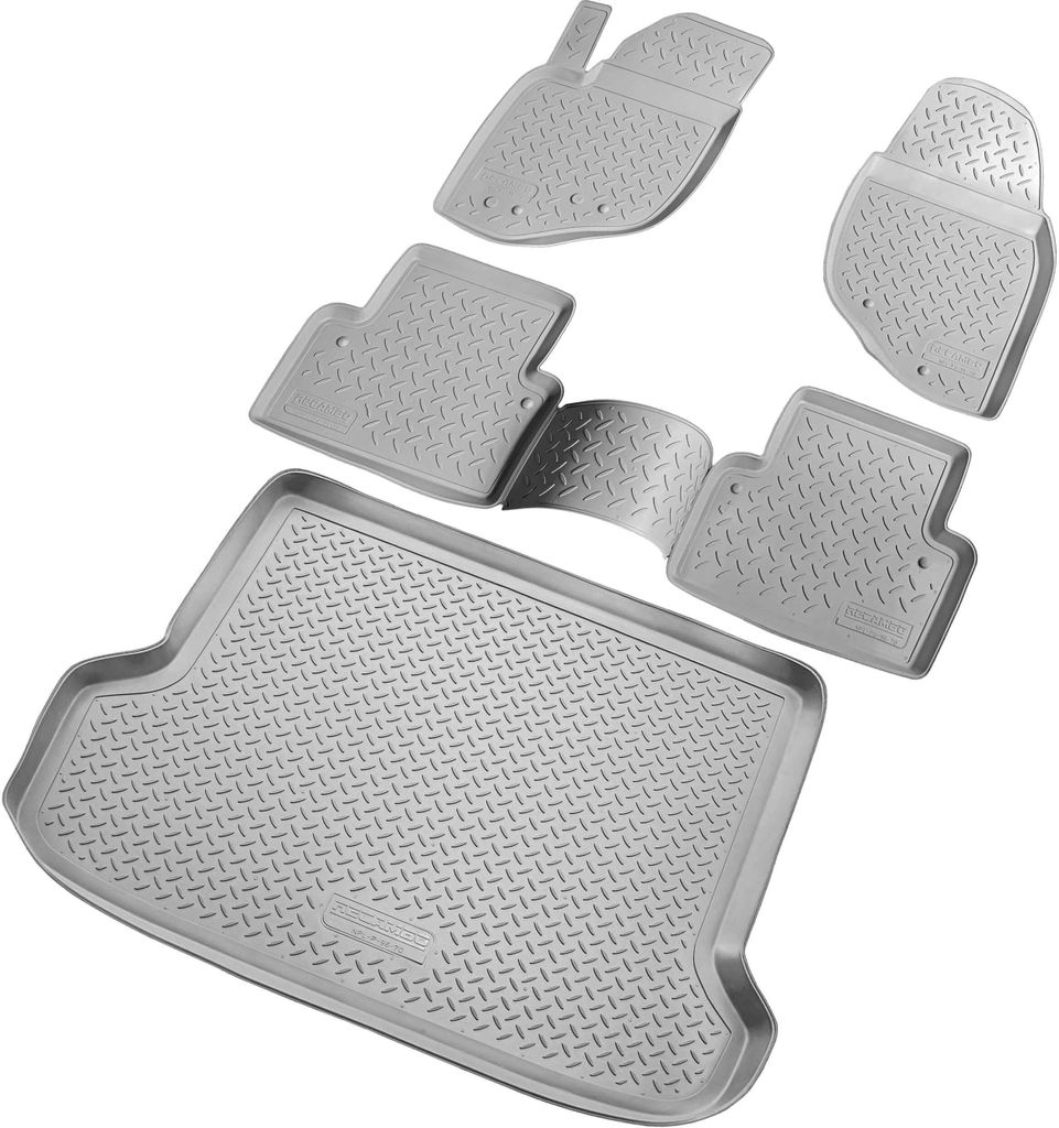 Fußmatten & Kofferraumwanne Set passend für Volvo V70 II, XC70 I, Cross Country | BJ 2000-2007