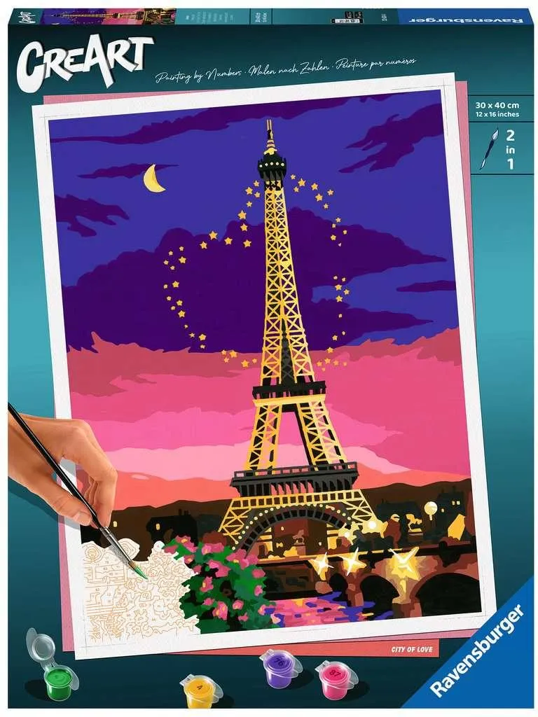 Ravensburger 23624 La Ville de l'Amour - Puzzle Paris 500 Pièces Adulte