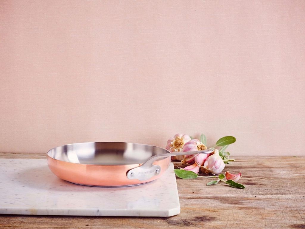 Mauviel 1830 Copperply Bratpfanne Ø 24 cm Pfanne Kupfer Produktbild 