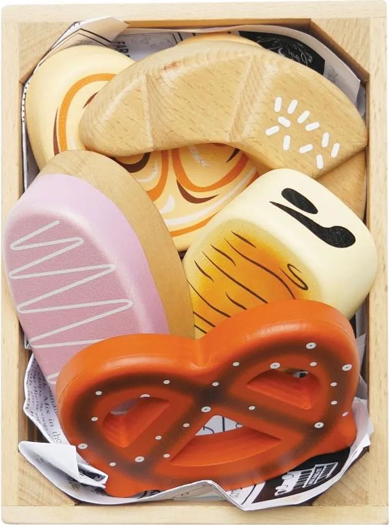 Set de Pâtisseries Créatives en Bois Durable avec Caisse de Rangement - 3