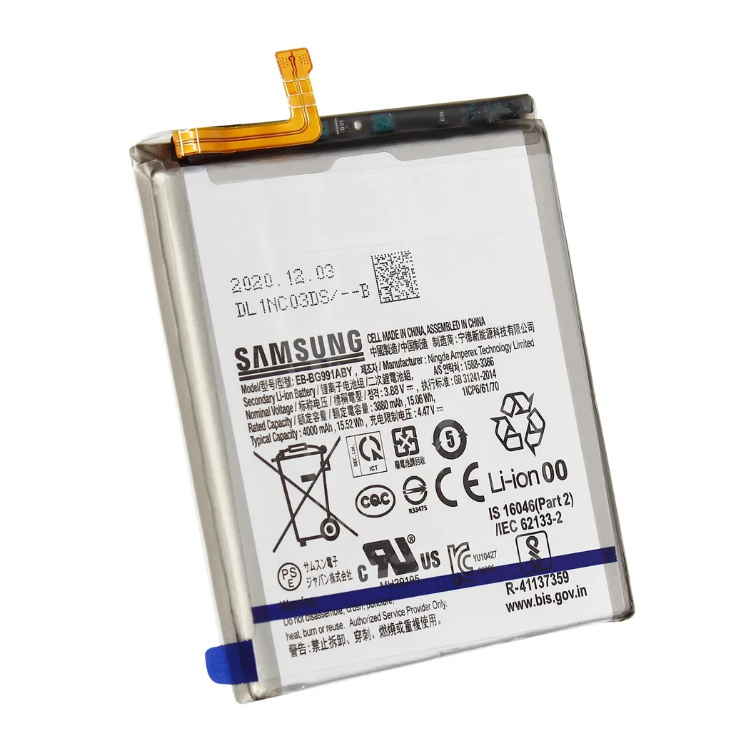 Réparer Autonomie Samsung Galaxy S21 avec Batterie 4000mAh Origine