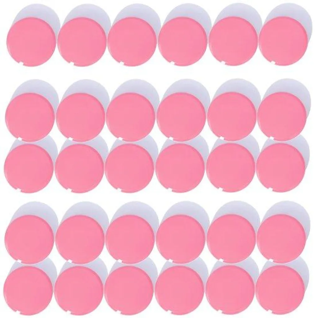 Aimants de tableau blanc colorés haute résistance rose - Lot de 30 pcs