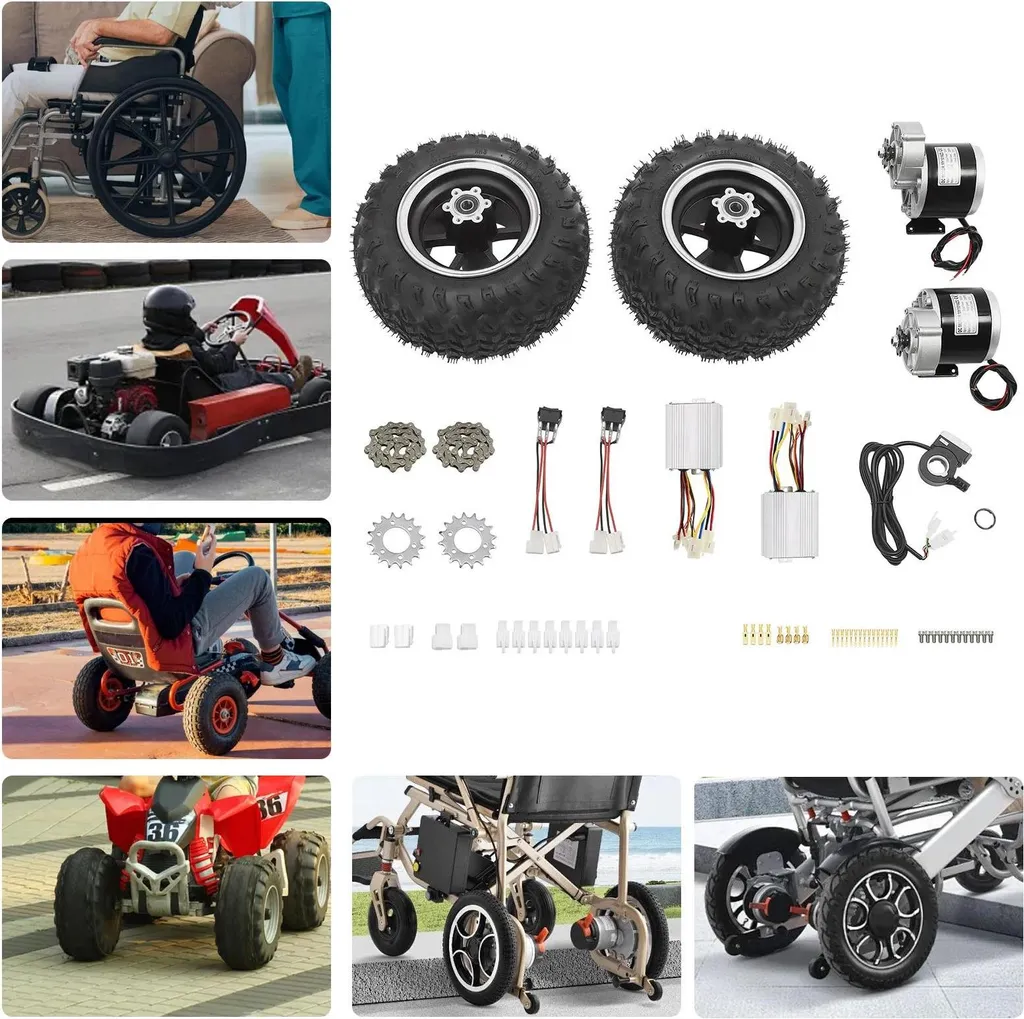 Kit de conversion pour électrifier un scooter de transport 24V - 7