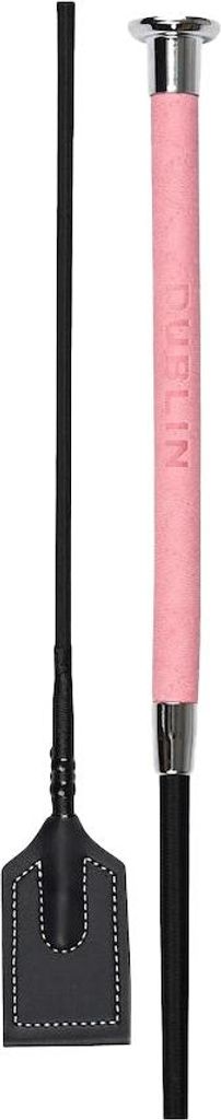 Dublin - Dressurgerte, Gesteppt, Leder WB2257 (Einheitsgröße) (Pink)