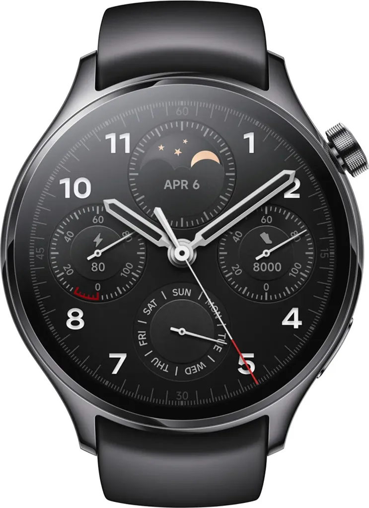 Montre Connectée Xiaomi Watch S1 Pro Noire - Tracker Sport et Santé