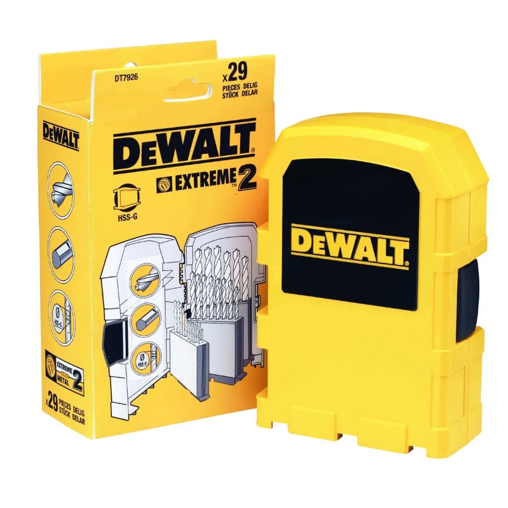 Coffret de 29 Forets Métal DeWALT DT7926 EXTREME 2 pour Perçage Précis - 4