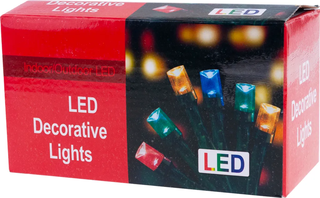 Lumières Sapin Noël 100 LED Blanc Chaud avec 8 Modes d'Éclairage