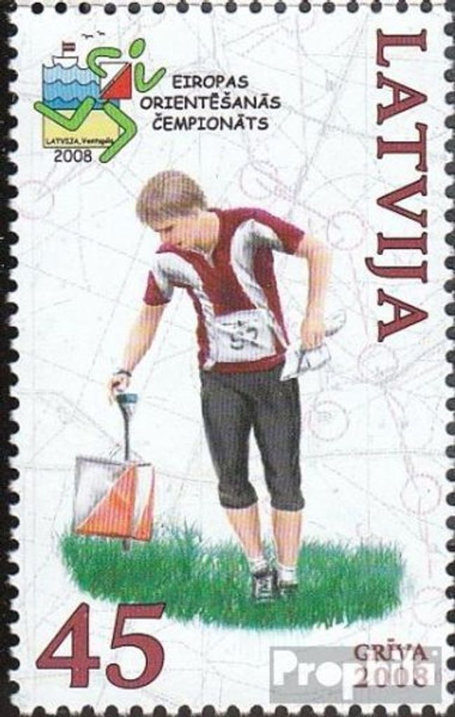 Briefmarken Lettland 2008 Mi 734 (kompl.Ausg.) postfrisch Sport