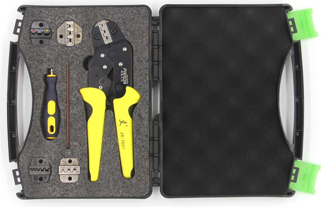 PARON Professional Wire Crimpers Engineering Ratcheting Terminal Crimping Zange Bootlace Ferrule Crimper Tool Cord End Terminals