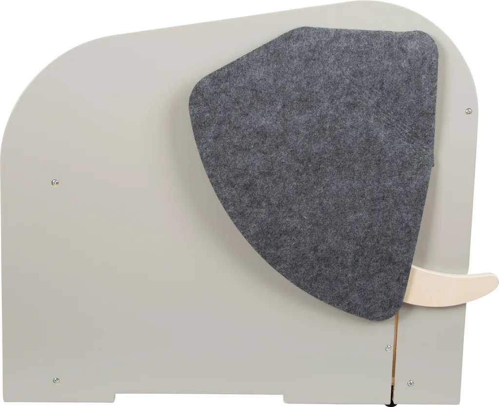 Banc Coffre à Jouets éléphant Faune et Flore Mobile sur 4 Roulettes Pro