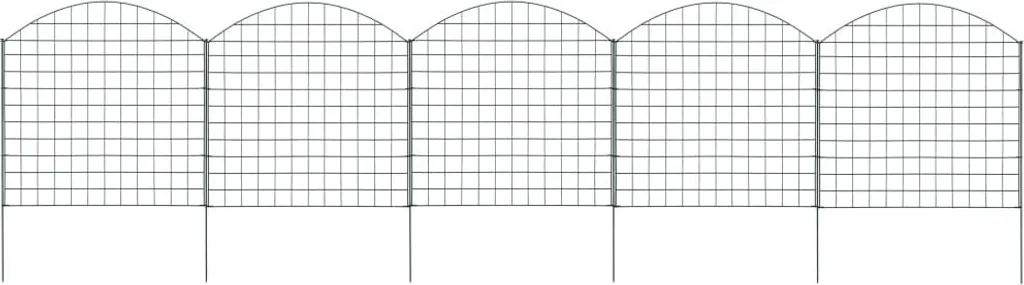 Kit clôture de bassin Arc supérieur 77,5 x 78,5 cm vert - 11 éléments