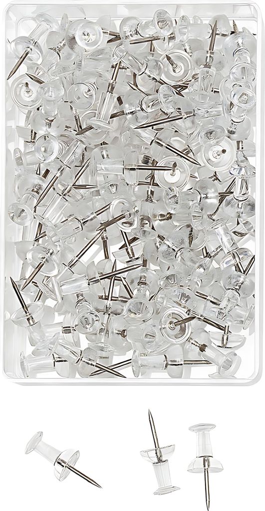 WEDO 54 249 - Transparent - 10 mm - 23 mm - 100 Stück(e) Produktbild 