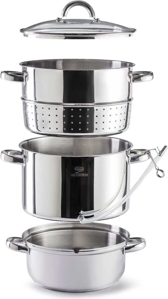Dampfentsafter aus Edelstahl 8 Liter - Hochwertiger Produktbild 2