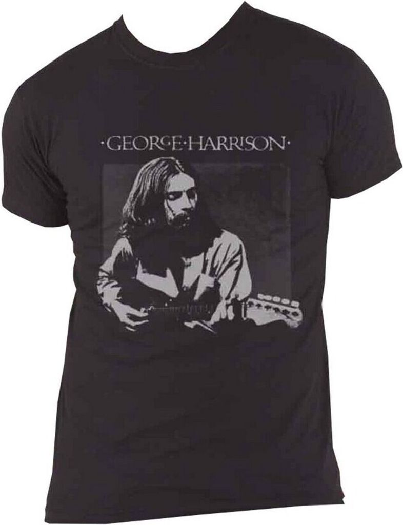 George Harrison - T-Shirt für Herren/Damen Uni RO5244 (XL) (Schwarz)