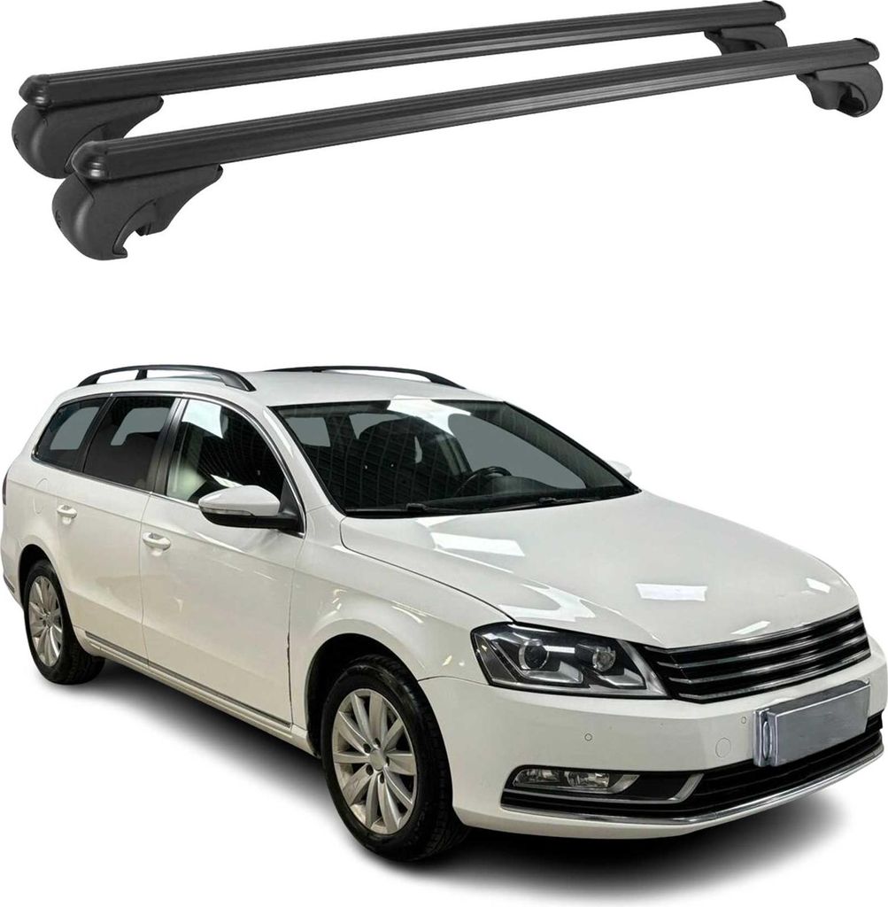 Barres de toit Transversales pour VW Passat B7 Variant Image du produit 